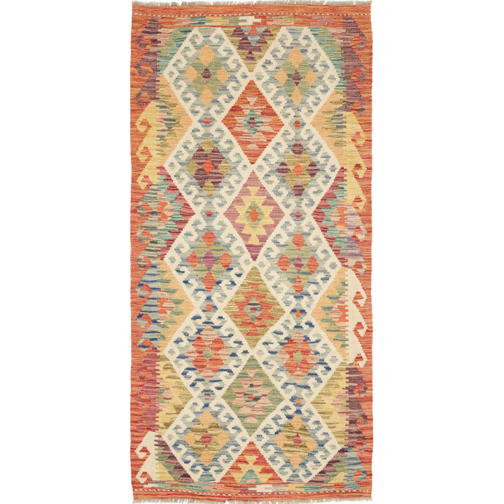 Tappeto Originale Kilim Afghanistan 95x196 Terr