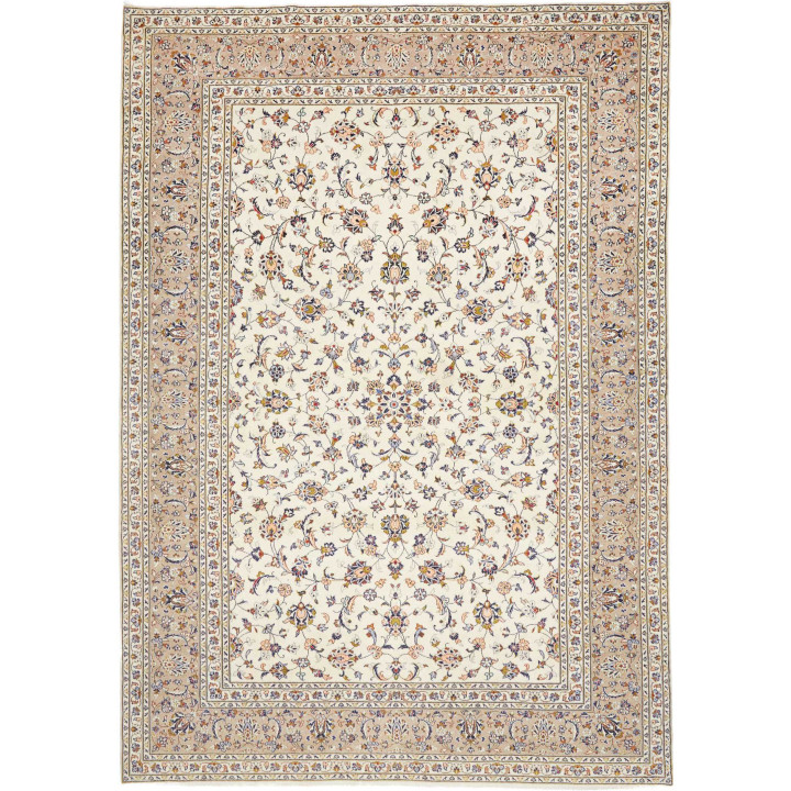 Tappeto Originale Kashan Persia 250x360 Avorio