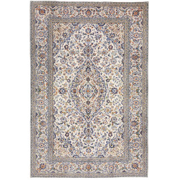 Tappeto Originale Kashan Persia 200x298 Avorio