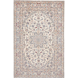 Tappeto Originale Kashan Persia 200x303 Avorio