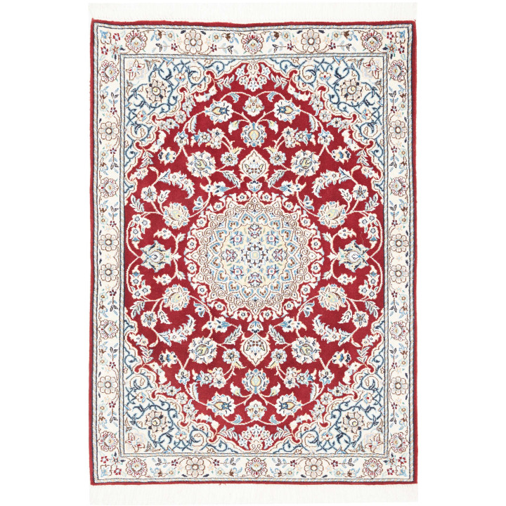 Tappeto Originale Nain 9la Persia 82x118 Rosso