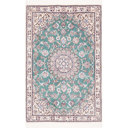 Tappeto Originale Nain 9la Persia 80x120 Verde