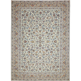 Tappeto Originale Kashan Persia 308x416 Avorio