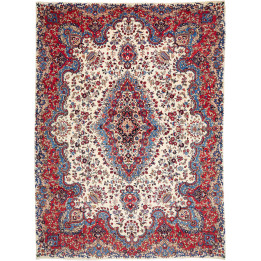 Tappeto Originale Mashad Persia 300x405 Avorio