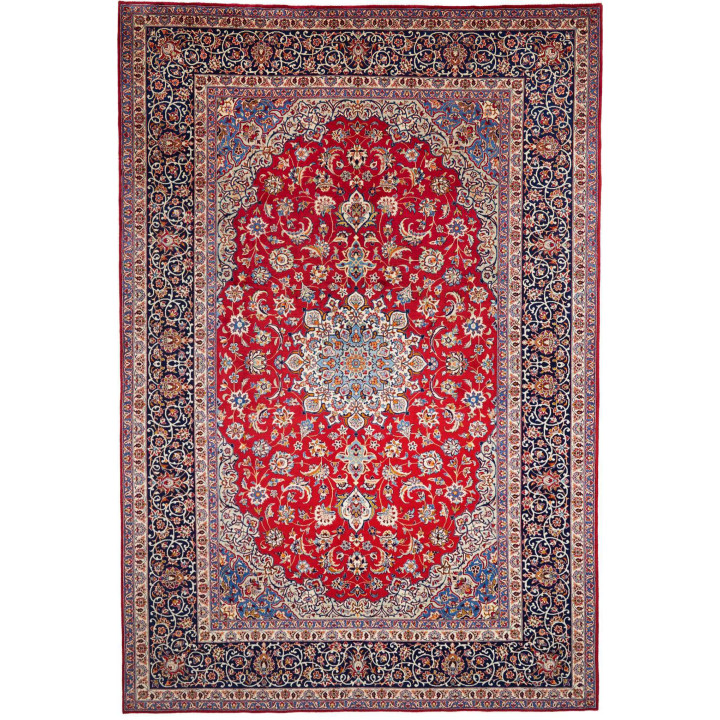 Hand Made Rug Nadjafabad Persia 283x415 Red Dar