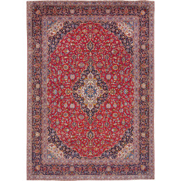 Tappeto Originale Kashan Kork Persia 303x432 Ro