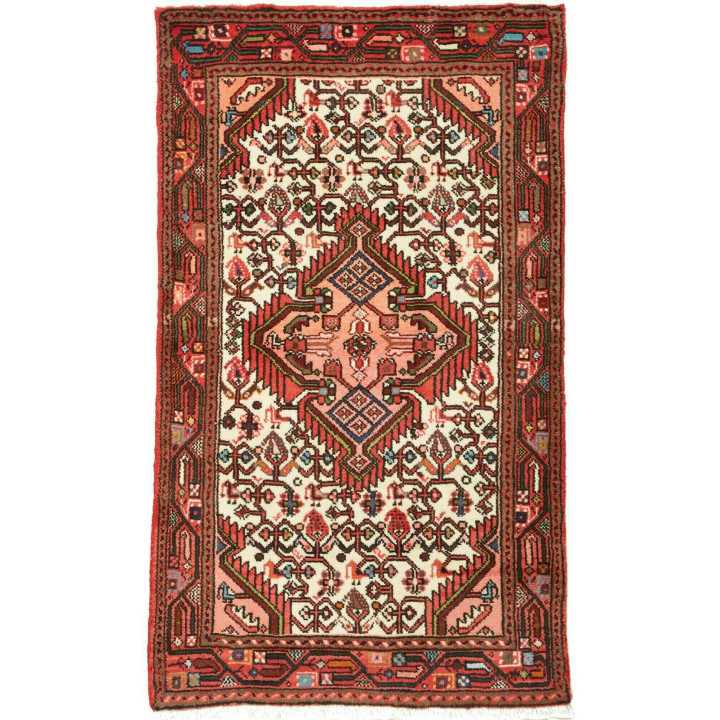 Tappeto Originale Hamadan Persia 71x122 Rosso A
