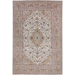 Tappeto Originale Kashan Persia 247x372 Avorio