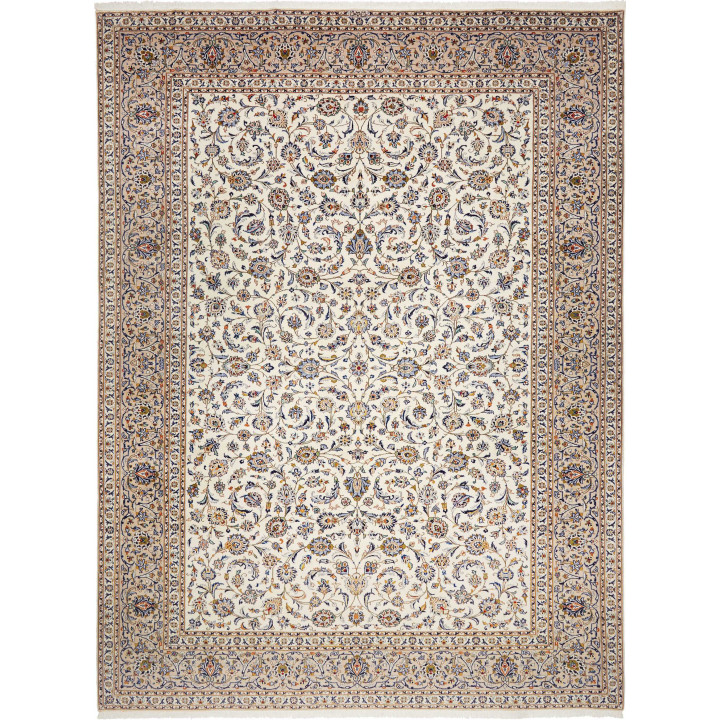 Tappeto Originale Kashan Persia 310x408 Avorio