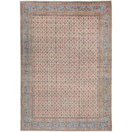 Hand Made Rug Moud Persia 218x312 Ivory Light B