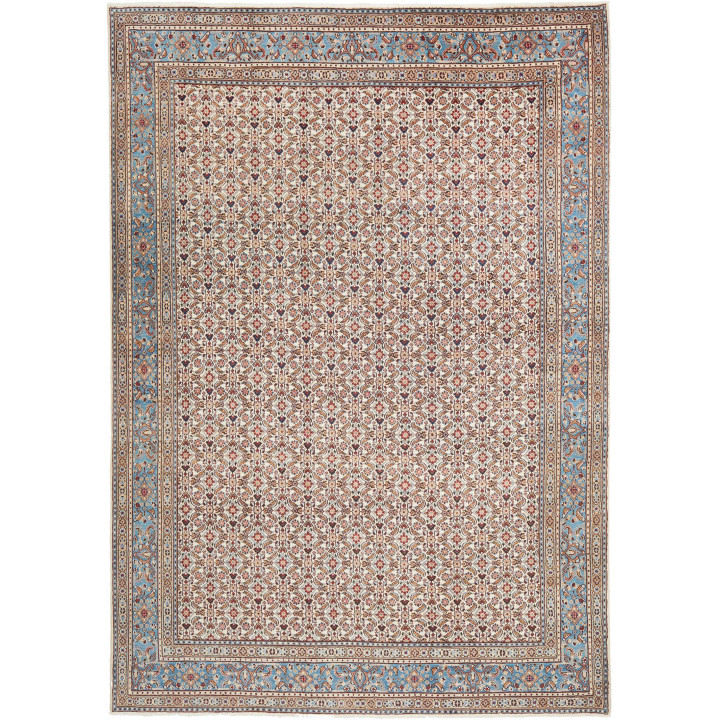 Hand Made Rug Moud Persia 218x312 Ivory Light B