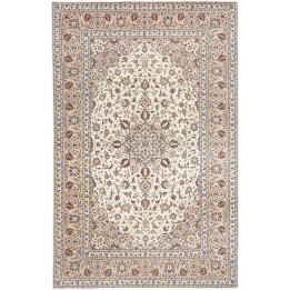 Tappeto Originale Kashan Persia 195x300 Avorio