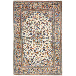 Tappeto Originale Kashan Persia 198x303 Avorio