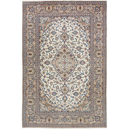 Tappeto Originale Kashan Persia 200x305 Avorio