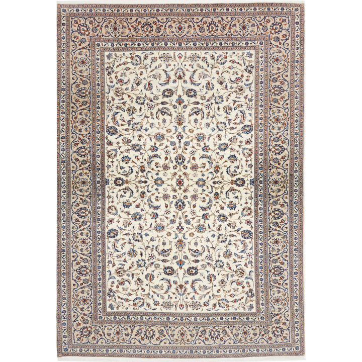 Tappeto Originale Kashan Persia 250x360 Avorio