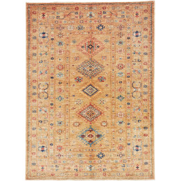 Hand Made Rug Kazak Fine Pakistan 149x205 Beige