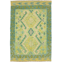 Hand Made Rug Kilim Afghanistan 102x149 Light G