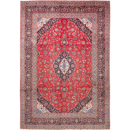 Hand Made Rug Ardakan Persia 283x413 Red Dark B