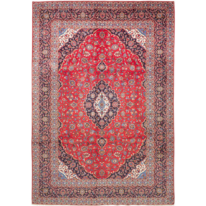 Hand Made Rug Ardakan Persia 283x413 Red Dark B