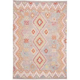 Hand Made Rug Kilim Afghanistan 164x235 Taupe G