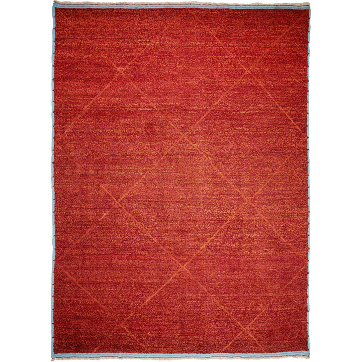 Hand Made Rug Berber Pakistan 278x373 Red Light