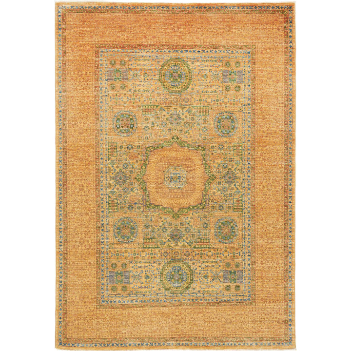 Tappeto Originale Kairo Pakistan 153x221 Aranci