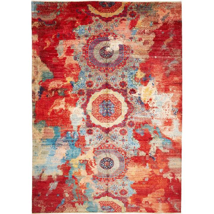 Hand Made Rug Vintage Erased Pakistan 295x415 R