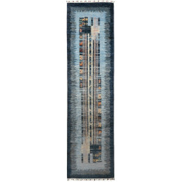 Hand Made Rug Gabbeh Nova Pakistan 75x296 Dark