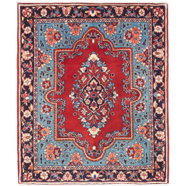 Tappeto Originale Sarough Persia 70x90 Rosso Az