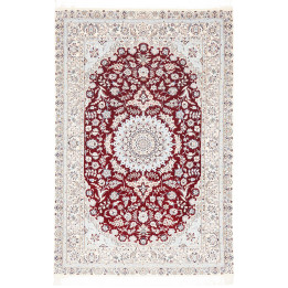 Tappeto Originale Nain 6la Persia 127x191 Rosso