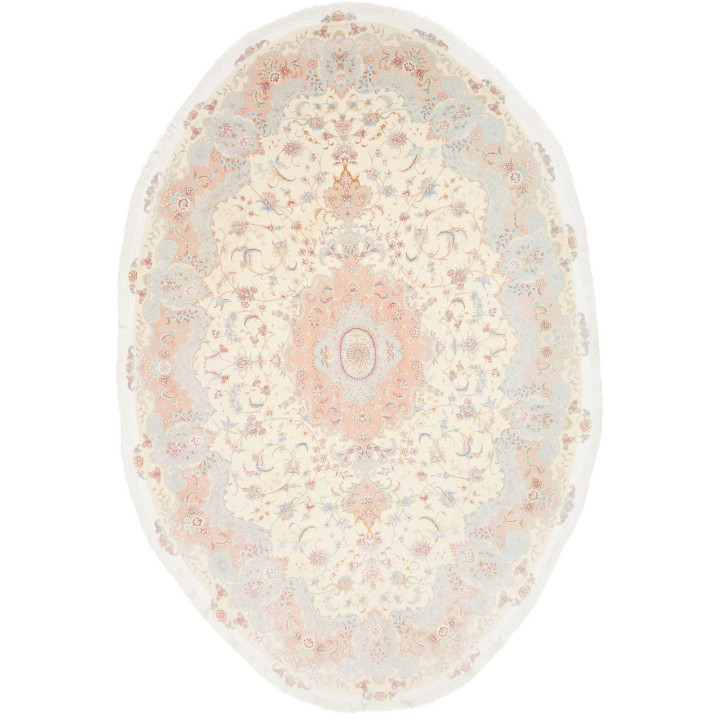Tappeto Originale Tabriz 50 Raj Persia 201x312
