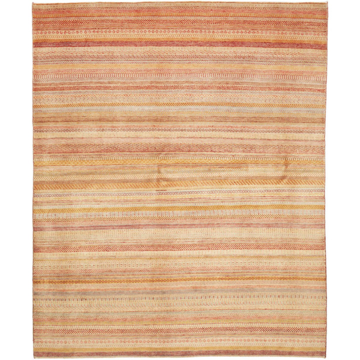 Hand Made Rug Cromopura Pakistan 197x240 Orange