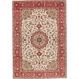 Tappeto Originale Tabriz 50 Raj Persia 208x302