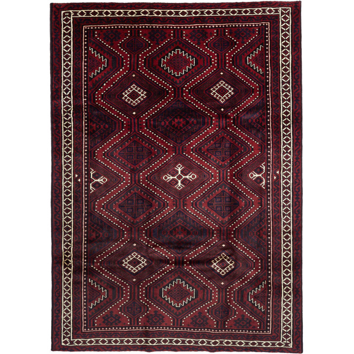 Tappeto Originale Lori Persia 230x315 Rosso Scu