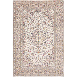 Tappeto Originale Kashan Persia 207x314 Avorio