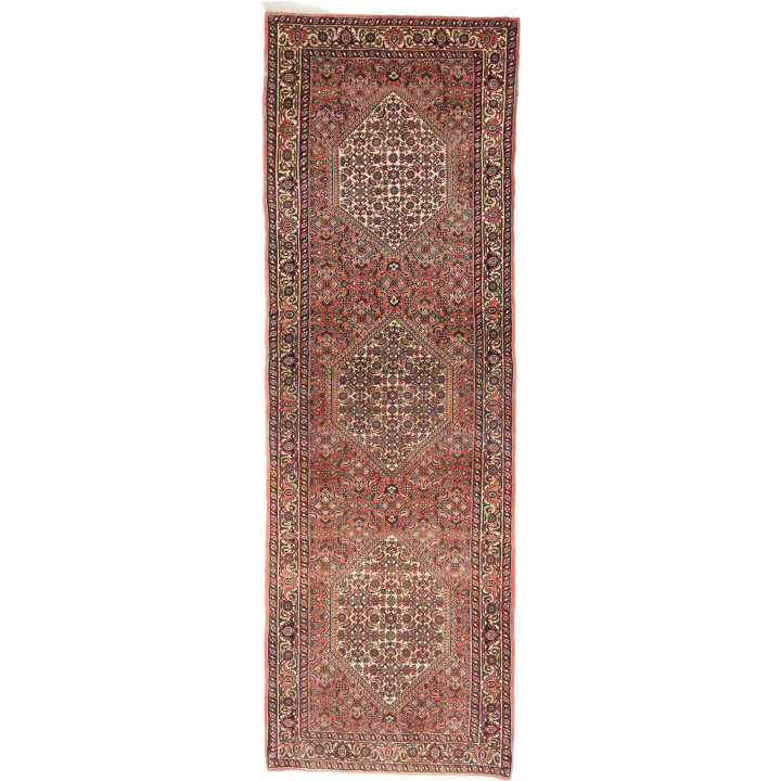 Hand Made Rug Bidjar Persia 74x221 Antique Red