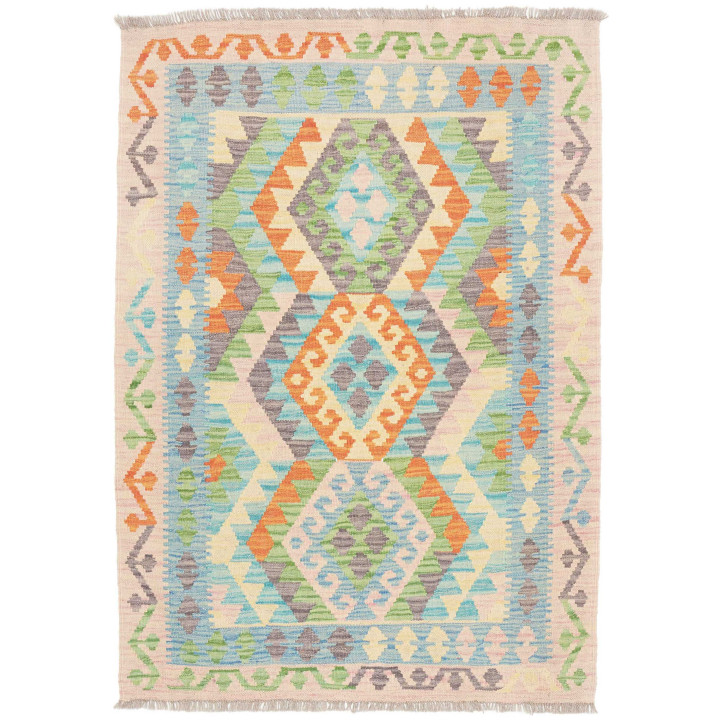 Hand Made Rug Kilim Afghanistan 108x155 Multico