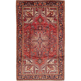 Tappeto Originale Gorawan Persia 220x362 Rosso