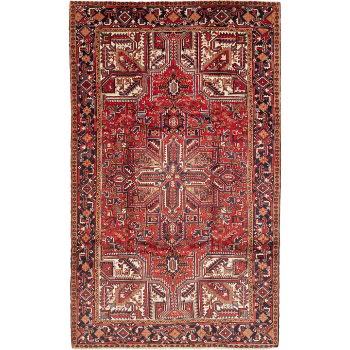 Tappeto Originale Gorawan Persia 220x362 Rosso