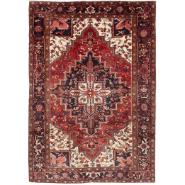 Hand Made Rug Gorawan Persia 212x305 Red Dark B