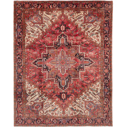 Tappeto Originale Gorawan Persia 262x327 Rosso