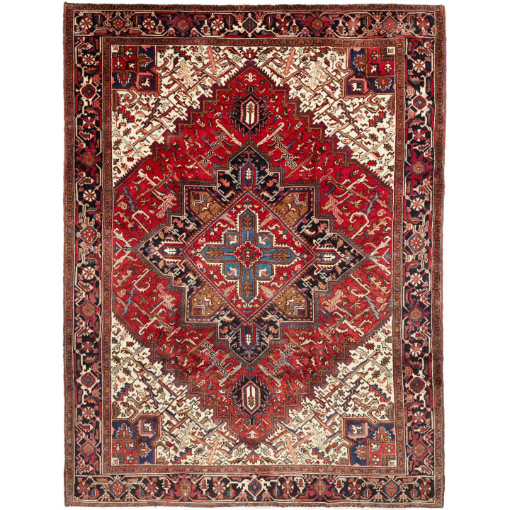 Hand Made Rug Gorawan Persia 256x337 Red Ivory