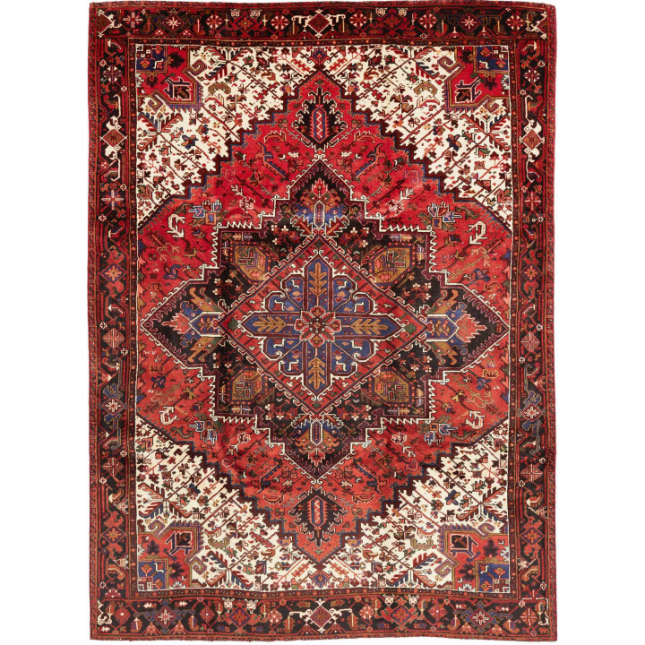 Hand Made Rug Gorawan Persia 250x340 Red Ivory