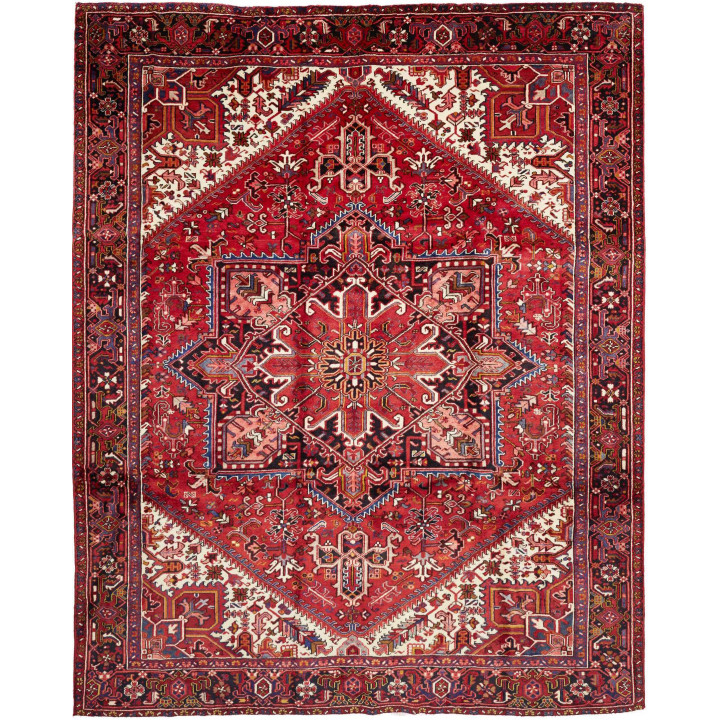 Hand Made Rug Gorawan Persia 285x358 Red Ivory