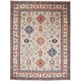 Tappeto Originale Kazak Afghanistan 269x357 Bei