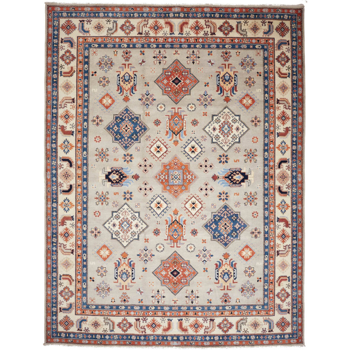 Tappeto Originale Kazak Afghanistan 269x357 Bei