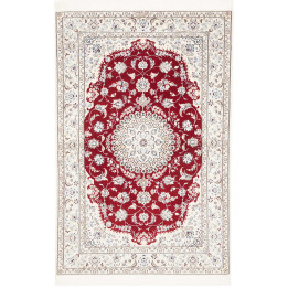 Tappeto Originale Nain 6la Persia 109x165 Rosso