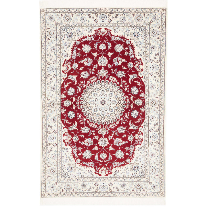 Tappeto Originale Nain 6la Persia 109x165 Rosso