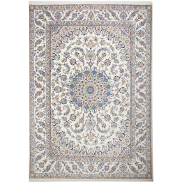 Hand Made Rug Nain Kashmar Persia 255x365 Ivory