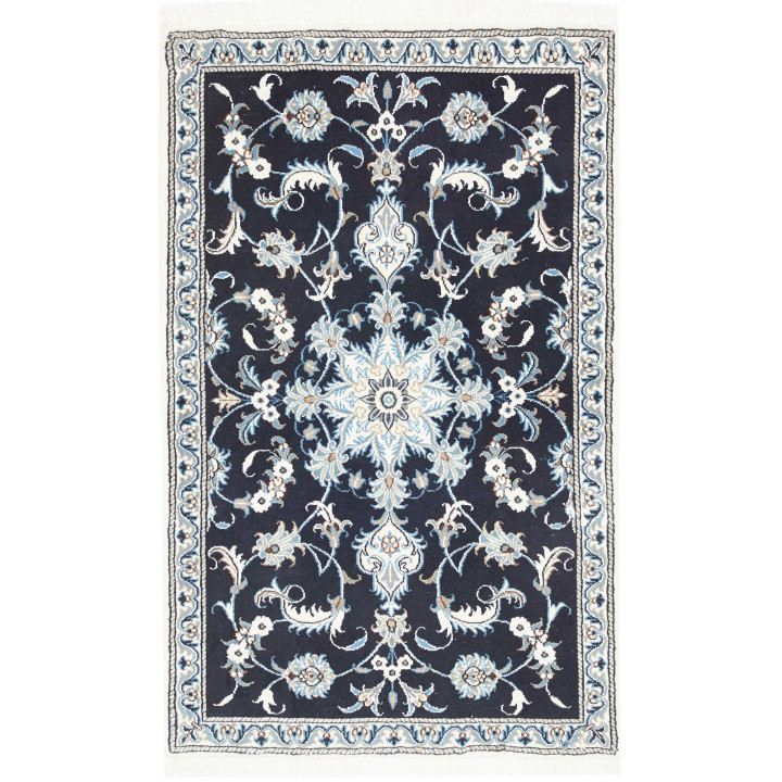 Tappeto Originale Nain Kashmar Persia 90x138 Bl